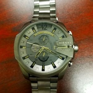 Marine Green Oversized Diesel Watch